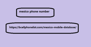 mexico phone number