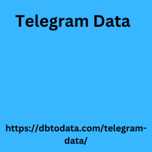  Telegram Data